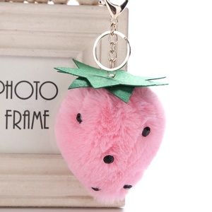 Strawberry fluffy Pom Pom’s